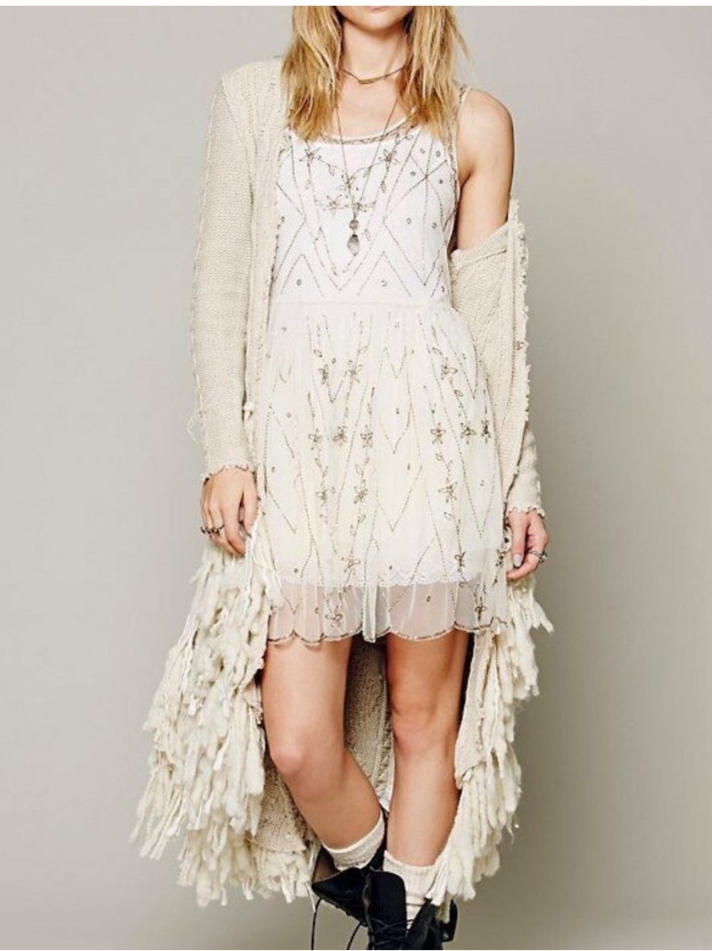 35. free people stray night embellished slip dress